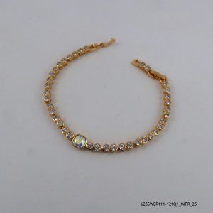 18KGP ab2x Crystal Bracelet