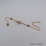 18KGP Rose Amethyst Crystal Bracelet