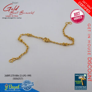 Gajari Gold Ball Bracelet