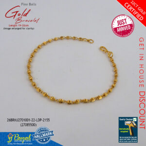 Fine Ball Gold Bracelet