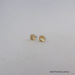 SYN YELLOW TOPAZ SILVER EARRINGS