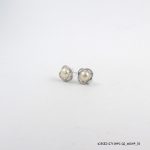 925 SILVER ZIRCON PEARL EARRING