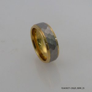 18KGP 2Colour Mens Steel Band S09