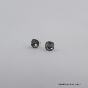 18KGP Purple Velvet Crystal Earring